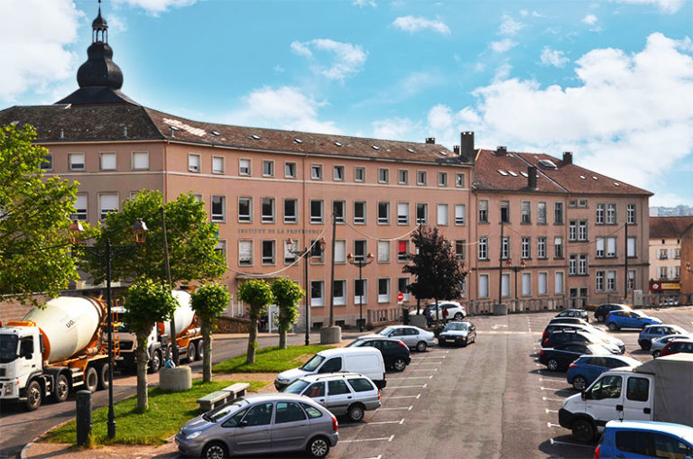 Vue depuis la place du marché